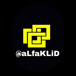 Logo of telegram channel alfaklid — aLfa_KLiD