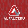 Логотип телеграм канала @alfalot — ALFALOT.RU