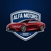 Логотип телеграм канала @alfamotorsco — Alfa Motors. Автомобили под заказ из Кореи,Китая, Германии.