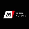 Логотип телеграм канала @alfamotorz — АЛЬФА МОТОРС