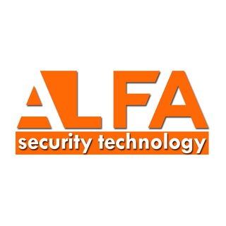 Логотип телеграм канала @alfavision — ALFA security technology