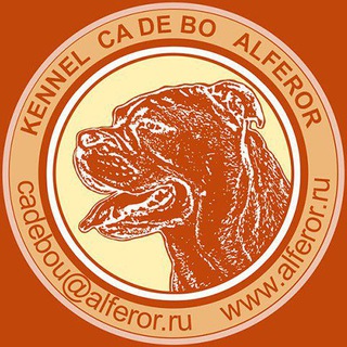 Логотип телеграм канала @alferor_cadebou — Собаки кадебо ~ ка де бо
