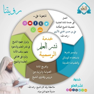لوگوی کانال تلگرام alhalabybooks — نشر العلم || كتب العلامة علي الحلبي