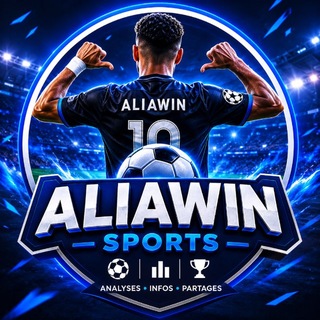 Telegram channel ALIAWIN INFO FOOT logo
