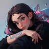 Логотип телеграм канала @aliawrites — Алиа пишет