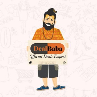 Logo saluran telegram alibaba_lootdeals — DealBaba Official [ Online Shopping Offer & Loot Deals Expert ]