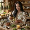 Логотип телеграм канала @alice_candles_blog — Алиса ♥️🌿 Дневник Свечевара