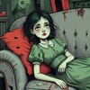 Логотип телеграм канала @alicedivan — Диван Алисы 🛋️🧑‍🎤