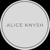 Логотип телеграм канала @aliceknysh55 — ALICE KNYSH Интерьерное бюро