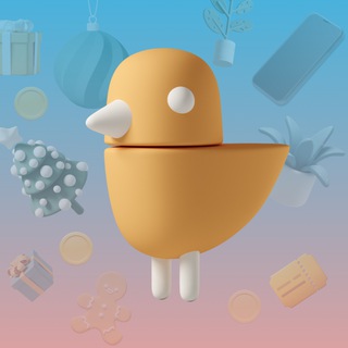 Логотип телеграм канала @aliduck — Уточка с Али!