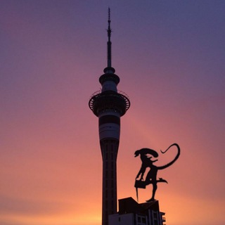 Логотип телеграм канала @alieninnz — Alien in NZ. Чужой в Новой Зеландии