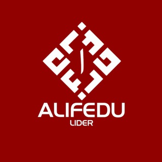 Telegram kanalining logotibi alif_edu — Alifedu.uz