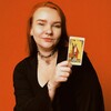 Логотип телеграм канала @alinarizhayaa — Таропсихолог Алина Ч | психиатр с картами Таро