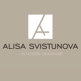 Логотип телеграм канала @alisa_svistunova — «Кухня» дизайнера