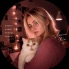 Логотип телеграм канала @alisayut — Алиса, кот и young adult // Алиса Ют