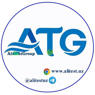Telegram kanalining logotibi alitestuz — Ali Test Group | Rasmiy kanal