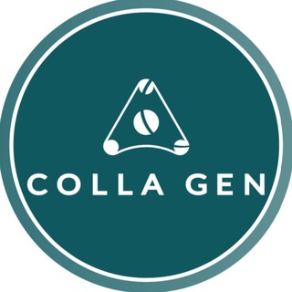 Логотип телеграм канала @alive_collagen — COLLA GEN