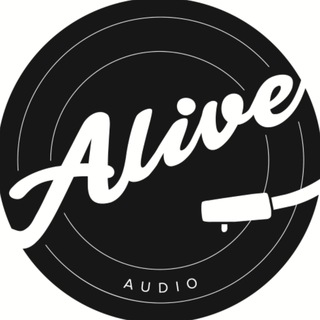 Логотип телеграм канала @aliveaudio — Alive Audio