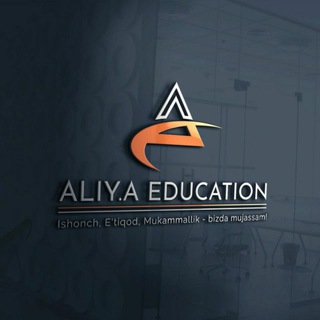 Telegram kanalining logotibi aliya_education — Aliya education