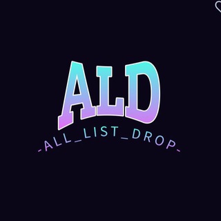 Logo saluran telegram all_list_drop — All List Drop ®