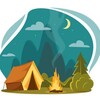 Логотип телеграм канала @all_glamping — Все глэмпинги России