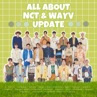 Logo saluran telegram allaboutnctwayvupdate — [REST] All About NCT & WayV Update
