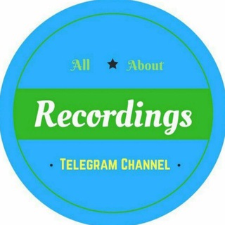 Logo of telegram channel allaboutrecordings — All About Recordings®
