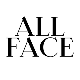 Логотип телеграм -каналу allface_ua — ALL FACE | косметика & more
