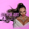 Логотип телеграм канала @allforart1 — ALL FOR ART BY ALINA DEMI