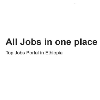 የቴሌግራም ቻናል አርማ allinone_kebenajobs — Kebena Jobs ክፍት አስቸኳይ የስራ ማስታወቂያ ኢትዮጵያ All Jobs Vacancy Ethiopia ethiopage.com gojo agency