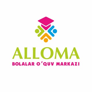 Логотип телеграм канала @allomauzbekistan — Учебный Центр ALLOMA
