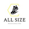 Логотип телеграм канала @allsizeshop — ALL SIZE - Кроссовки и Мужская Одежда