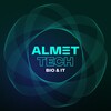 Логотип телеграм канала @almet_tech — ALMET TECH: центр BIO & IT технологий