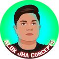 Logo saluran telegram alokjhaconcept — Alok jha concept