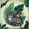 Логотип телеграм канала @alokozavisimaya — Листья, лапы и хвосты