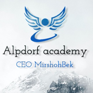 Telegram kanalining logotibi alpdorfacademy — Alpdorf Academy