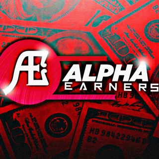 Logo saluran telegram alpha_earners — Alpha Earners™