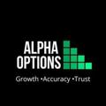 Logo saluran telegram alpha_option_trading — ALPHA OPTIONS FREE