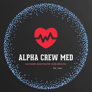 Telegram kanalining logotibi alphacrewmed — Alpha Crew Med ©