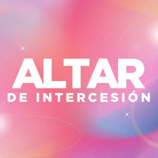 Telegram channel ALTAR DE INTERCESIÓN logo