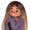 Логотип телеграм канала @alyonadraws — ••• Алена рисует …
