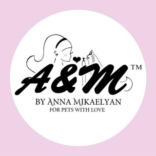 Логотип телеграм канала @am_pet — 🎀A&M™🎀 - Аксессуары для собак