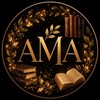 Логотип телеграм канала @ama010625 — АМА • Книжный клуб