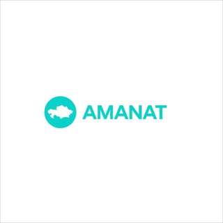 Telegram арнасының логотипі amanatpartiyasy — AMANAT партиясы
