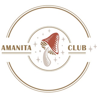Логотип телеграм канала @amanita_club — Amanita Club. Микродозинг целебных грибов