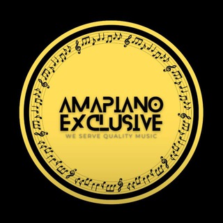 Logo saluran telegram amapiano_exclusive — AMA PIANO EXCLUSIVE
