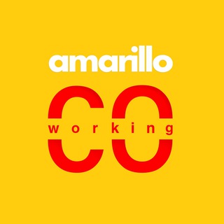 Logotipo del canal de telegramas amarillocoworking - Amarillo Coworking