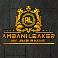 Logo saluran telegram ambanileaker — AMBANI LEAKER ™️