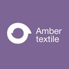 Логотип телеграм канала @amber_textile — Amber textile