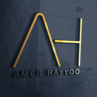 Logo del canale telegramma amer_hayyoo - Amer Hayyoo